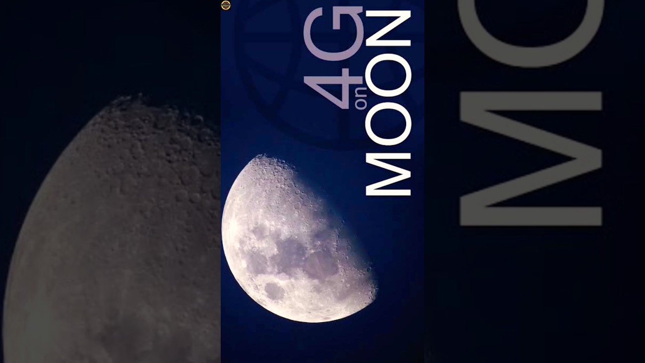 4G Network now available on Moon