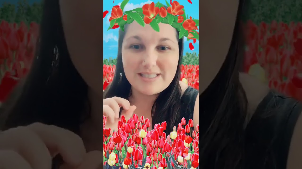 Homeschool mom reflects in the garden 