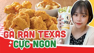 Gà Rán TEXAS Cực Ngon!! | Mỏ Khoét Hà Nội