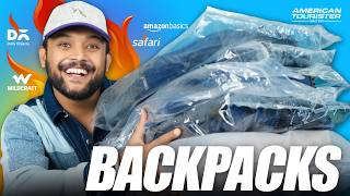 5 Best Laptop Bags for College/School/Office on Amazon 🔥 Backpack Haul Review 2024 | ONE CHANCE School Bag Polyester