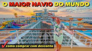 POR DENTRO DO WONDER OF THE SEAS, O MAIOR NAVIO DE CRUZEIRO DO MUNDO: VIAGEM NO CARIBE COM DESCONTO