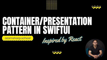 Container Presentation Pattern in SwiftUI (Inspired by React)