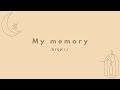 DISH// - My memory (Kan/Rom/Eng Lyrics)