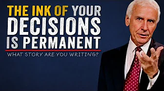 Your Decisions Are Writing Your Future in Permanent Ink | Jim Rohn Motivation