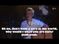 Justin Bieber - Never Let You Go - Live (Lyrics)