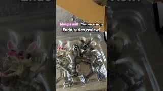 Mangle and shadow mangle endo series review!#jazwares#fnaf#mangle#actionfigures#endoseries