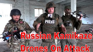Российские дроны-камикадзе уничтожают позиции украинской армии