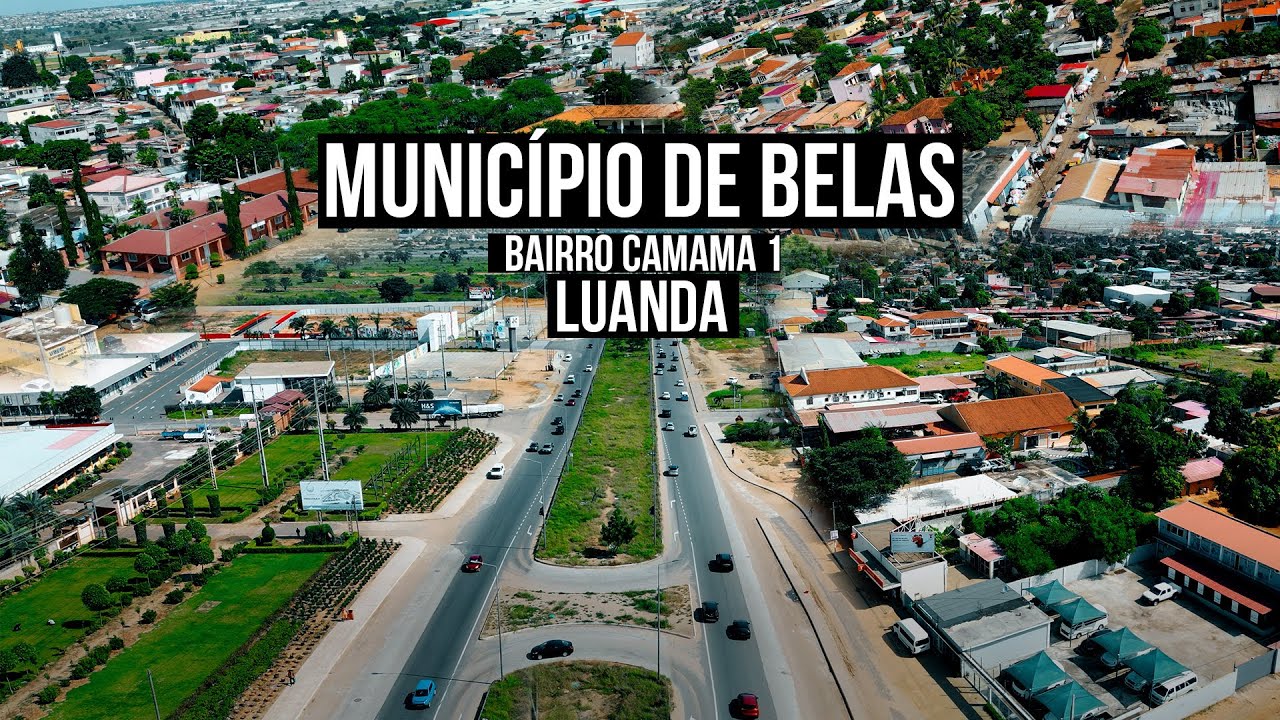 Descubra o Bairro Camama em Luanda | Vista de Drone 4K - Melhor Bairro para Construir Casa!