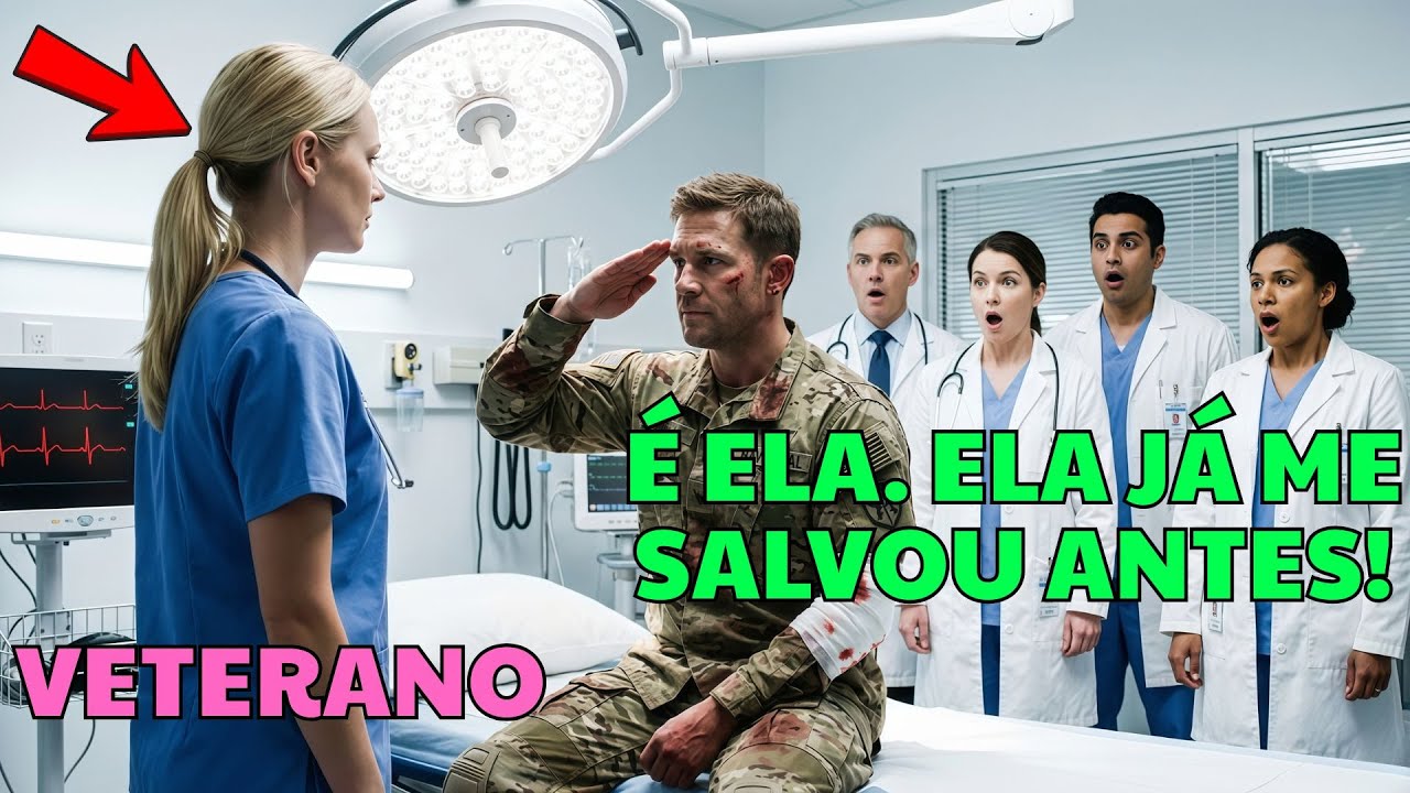 Os médicos riram da “enfermeira novata” — até que um capitão SEAL ferido a saudou.
