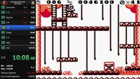 Donkey Kong 94 - All Items in 1:19:02