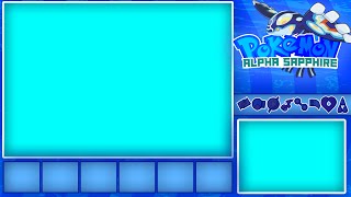 Pokemon Speed Art - Alpha Sapphire TEMPLATE