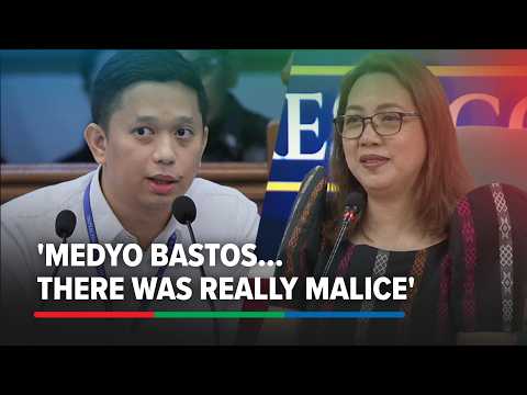 'Medyo bastos': Garin sa pagtatanong ni Vinluan kay Cabotaje-Tang | ABS-CBN News