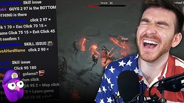 Twitch Chat controls all of stream, and Diablo 4 Sponsored stream (VOD)