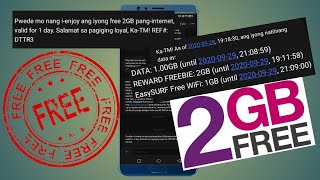 Free 2gb for DATA FOR Globe & TM screenshot 5