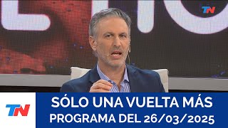SÓLO UNA VUELTA MÁS (Programa completo del 25/03/2025)