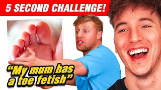 Reacting To Sidemen 5 Second Challenge!