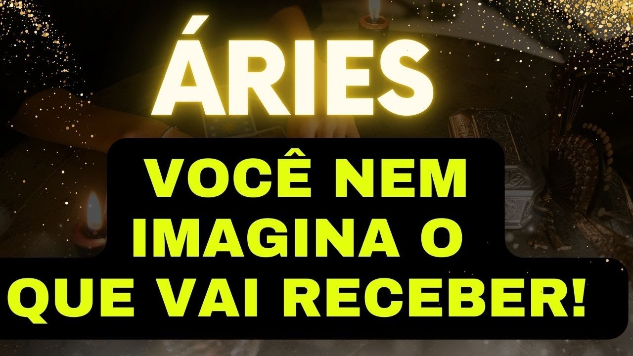 💎 ÁRIES 🔴 LEMBRA DAQUELE PEDIDO? AGORA SUA VIDA VAI MUDAR! ALGO GRANDIOSO CHEGA PRA VOCÊ 🎯