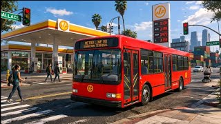 Metro Bus Game Public Transit 🚍⛽ | Passenger Pickup & Fuel Refill Gameplay 2026 screenshot 2