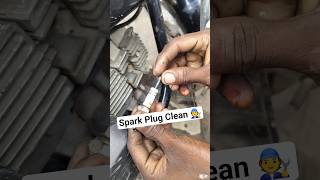 Splendor #bike Ka Plug Cleaning Tricks Video #bikefixinghub #spark #plug #cleaning #shorts #viral