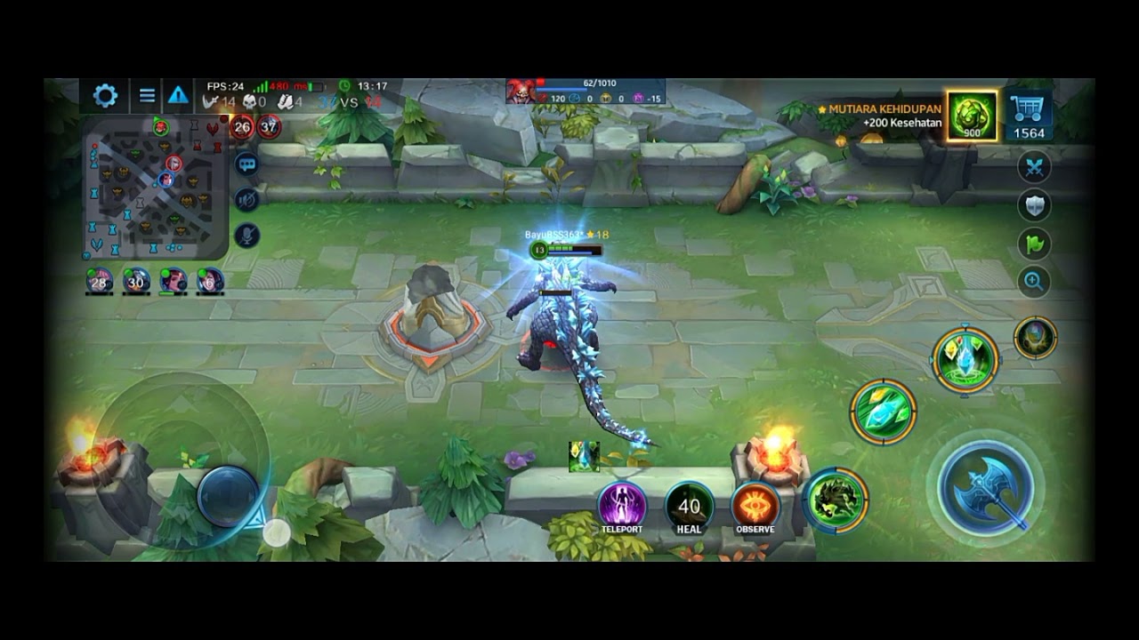 Heroes Evolved ROCKMAN New Skin Exclusive Build Gameplay Ranked S20