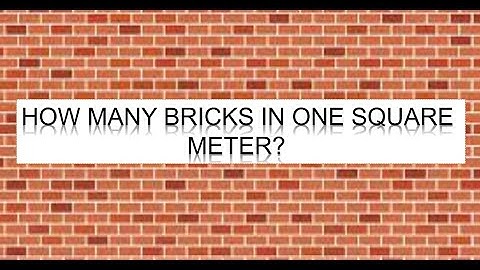 How many bricks per square meter(m2) | South Africa