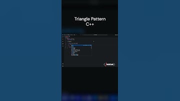 5. C++ Exercise for Beginners | Triangle Pattern |  #Coding #Shorts #trending