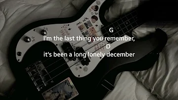 Chord Neck deep - December ||Chord&Lyric|| Original chord.