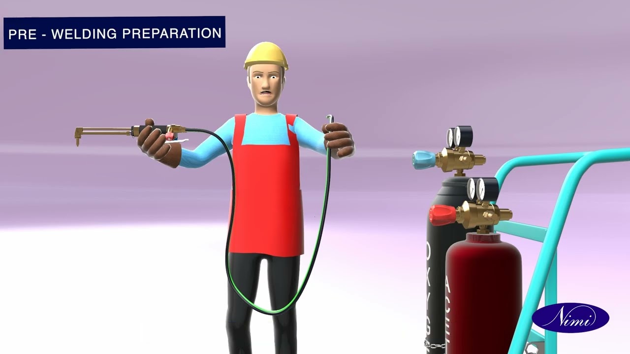 Setting of Oxy - Acetylene Welding equipment,light and setting of flame| NIMI | DIGITAL | TAMIL |