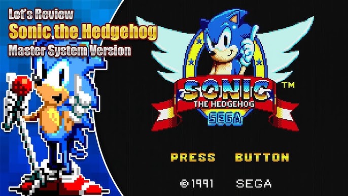 Sonic 1 in 4K - A TRUE 4:3 INTEGER SCALE and using the vertical