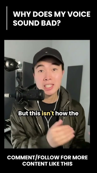 Why Does My Voice Sound Bad singinglessonsonline music musictips why-does-my-voice-sound-bad-singinglessonsonline-music-musictips