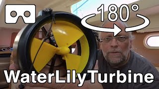 180vr - WaterLily portable turbine for the boat - unbox