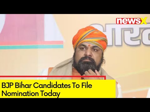 BJP Bihar Candidates to File Nomination Today | Ahead of Lok Sabha 2024 Polls | NewsX - NEWSXLIVE