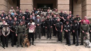 DJ Daniel Sworn In As Honorary WilCo Deputy