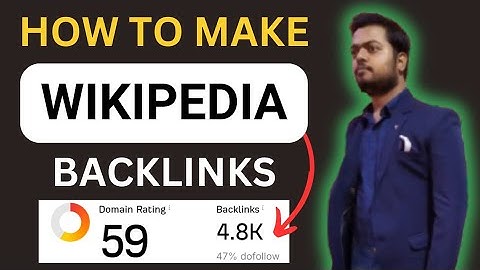 How to make wikipedia backlinks. Wikipedia se backlink kaise banaye ( Secret method )