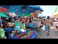 BUSY MARKET IN EL SALVADOR EL MERCADO COLON DE SANTA ANA 2024