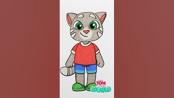How to Draw Tom ✏️ #TalkingTomFriendsWorld