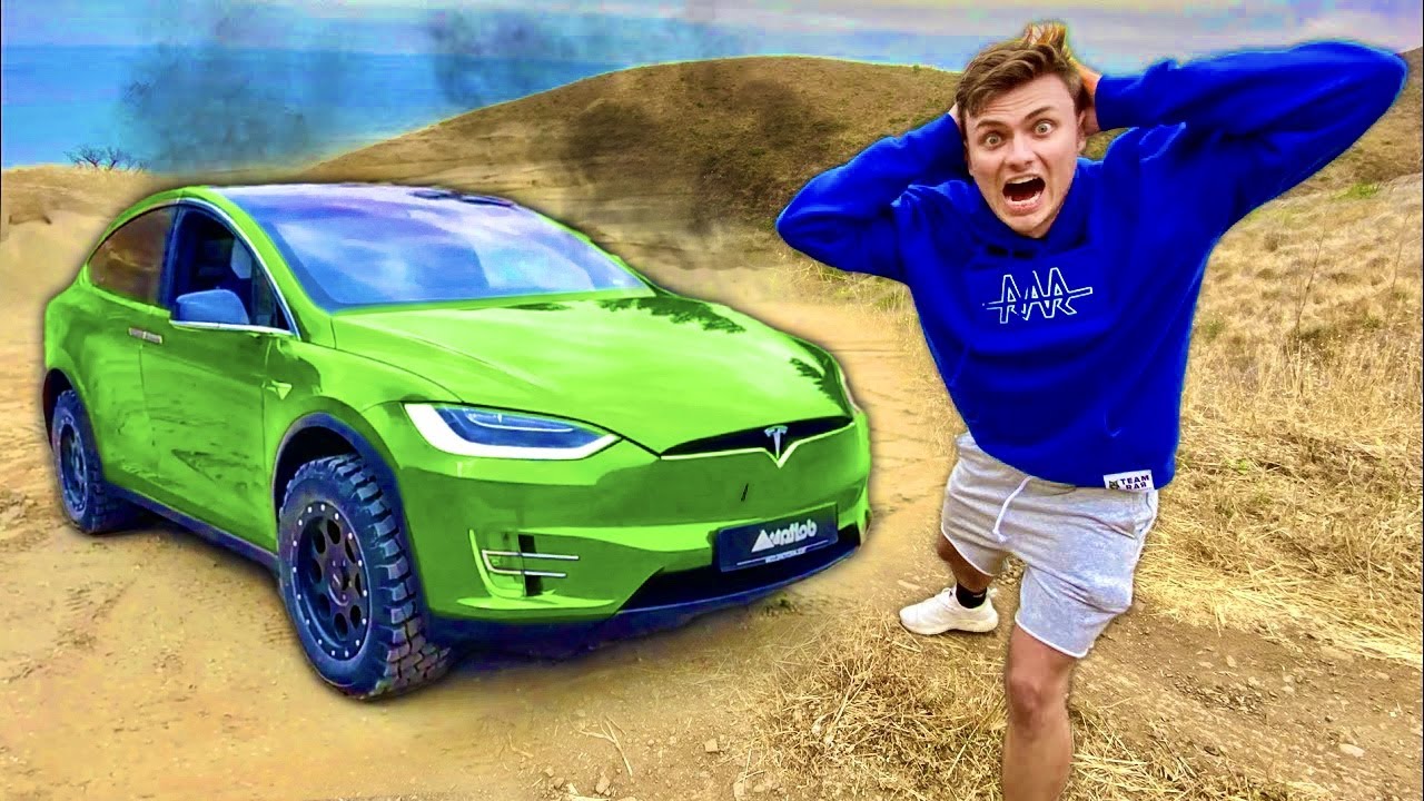 Dont do this with your Tesla... - YouTube