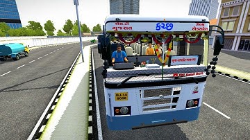 GSRTC Bus Bhuj Rajkot bhavnagar St Bus Mod game play video