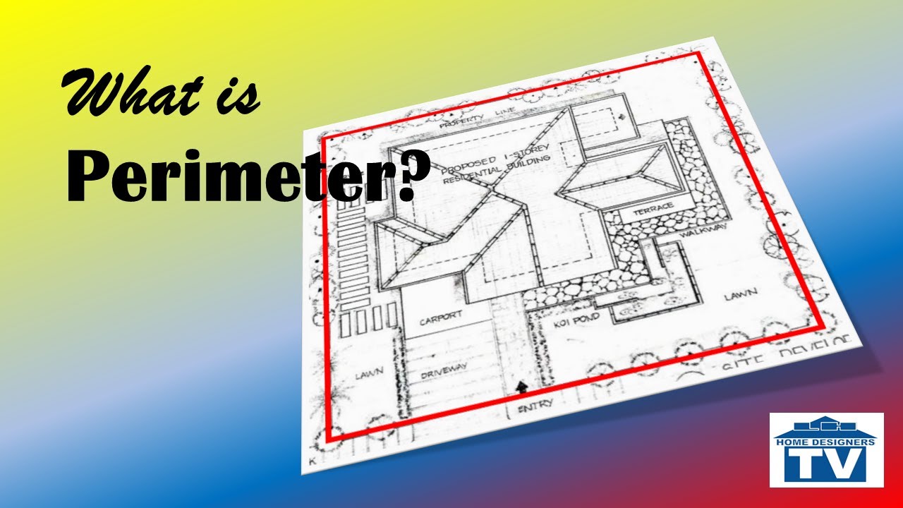 What is perimeter? || Applied in House Planning - YouTube