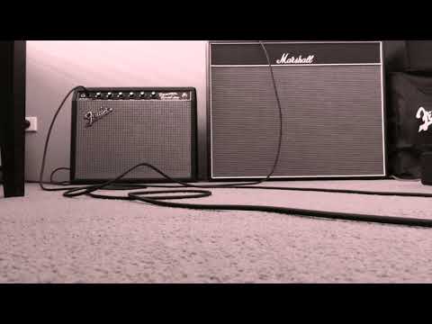 Williams MkI Tonebender into a 1965 Princeton Reverb and Marshall Bluesbreaker