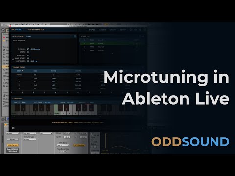 Microtuning in Ableton Live with MTS-ESP