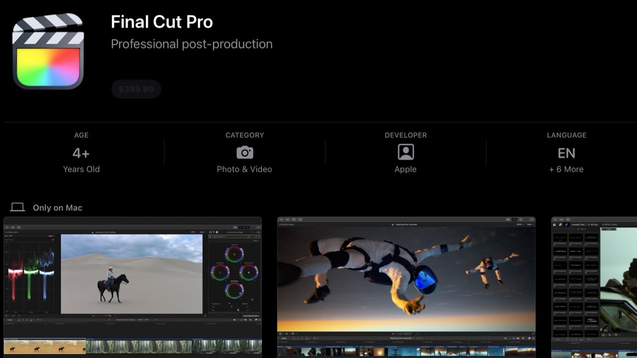 Final Cut Pro for Mac Studio - YouTube