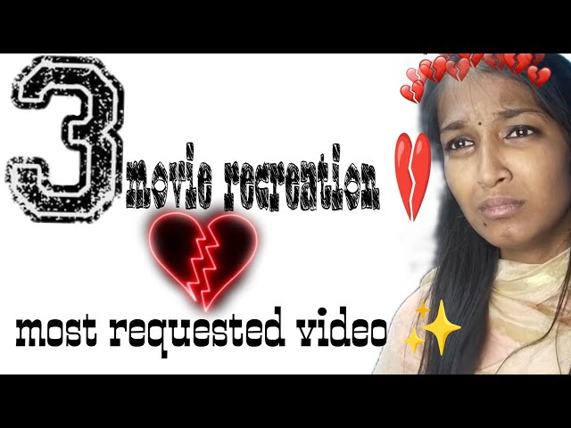 most requested video 💯💔..etho enala mudinjatha try pani iruken #3movie #3moviebgm #dhanush #3lovebgm class=