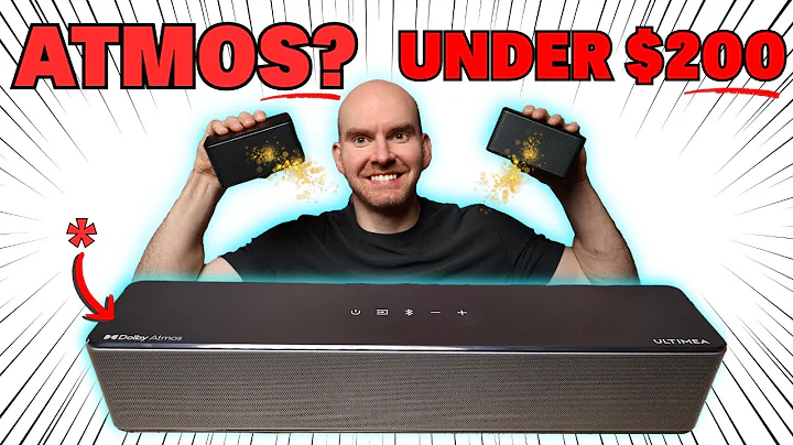 Atmos Soundbar Under $200? Ultimea Posedion D60 Review