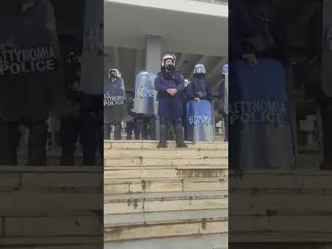 Θεσσαλονίκη πορεία φοιτητών για τους 31 συλληφθέντες