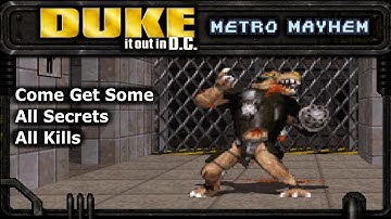 Duke it out in D.C (100% Walkthrough) E3M6: Metro Mayhem
