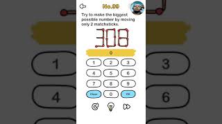 Jawaban brain out level 99 - berapa angka terbesar yanh dihasilkan
dengan memindahkan 2 buah korek api #brainoutsolution
#brainoutwalkthrough #brainoutanswer...