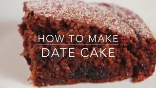 This video shows you how to make delicious date cake. i love recipe,
hope like it too. ingredients: 1 pound dates, pitted and chopped 2
teaspoons ...