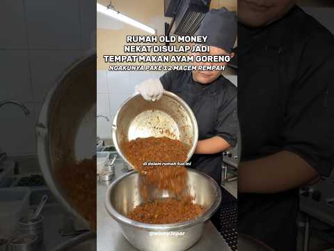RUMAH OLD MONEY JADI TMPT JUALAN AYAM GORENG MEDOK REMPAH⁉️