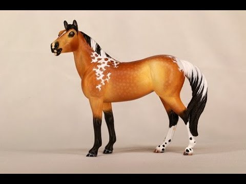 Creating A Buckskin How To Paint A Breyer Model Horse Tutorial Youtube